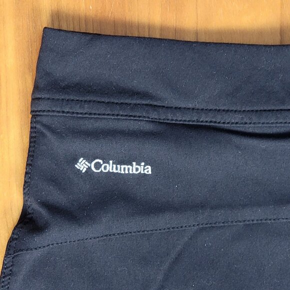 Women's Columbia Black Athletic Skort with Back Pocket  - 6 - Picture 10 of 10